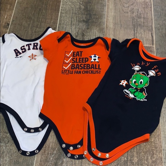 astros baby onesie